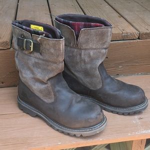 Caterpillar “Jenny” steel toe boot.